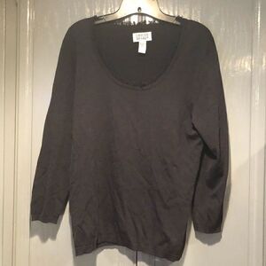 Chico’s Design Black Top  